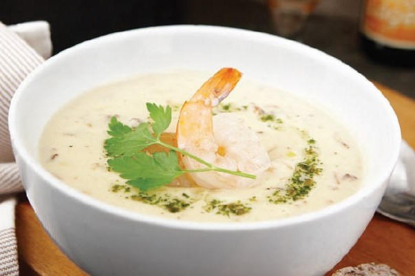 Сливочный крем-суп с мидиями | Рецепты | Дзен