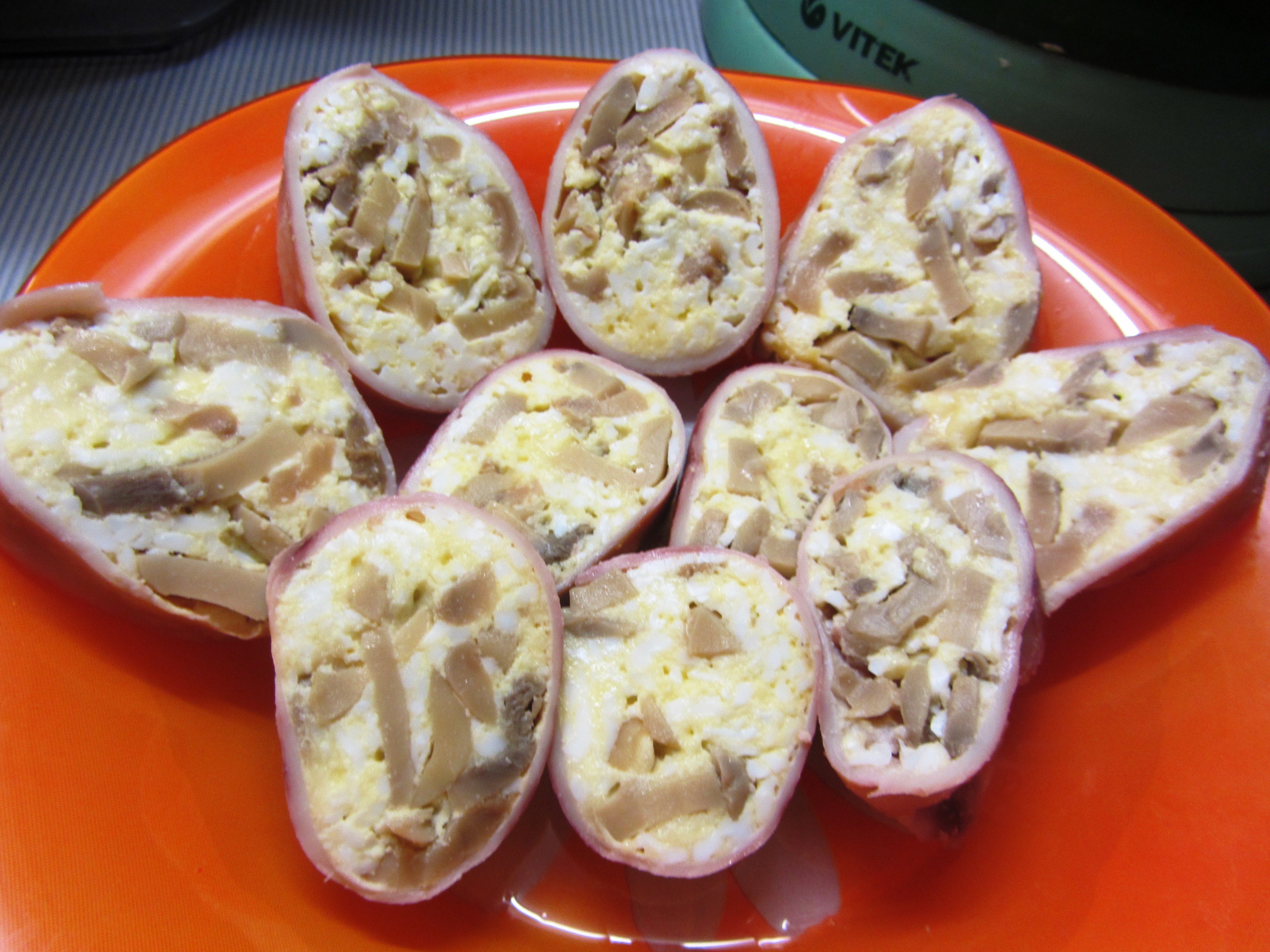Фаршированные кальмары с грибами, сыром и яйцом в духовке пошаговый рецепт