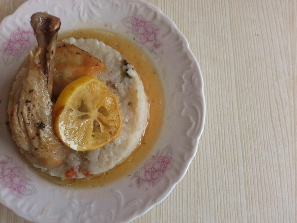 Курица с лимоном и медом от Гордона Рамзи