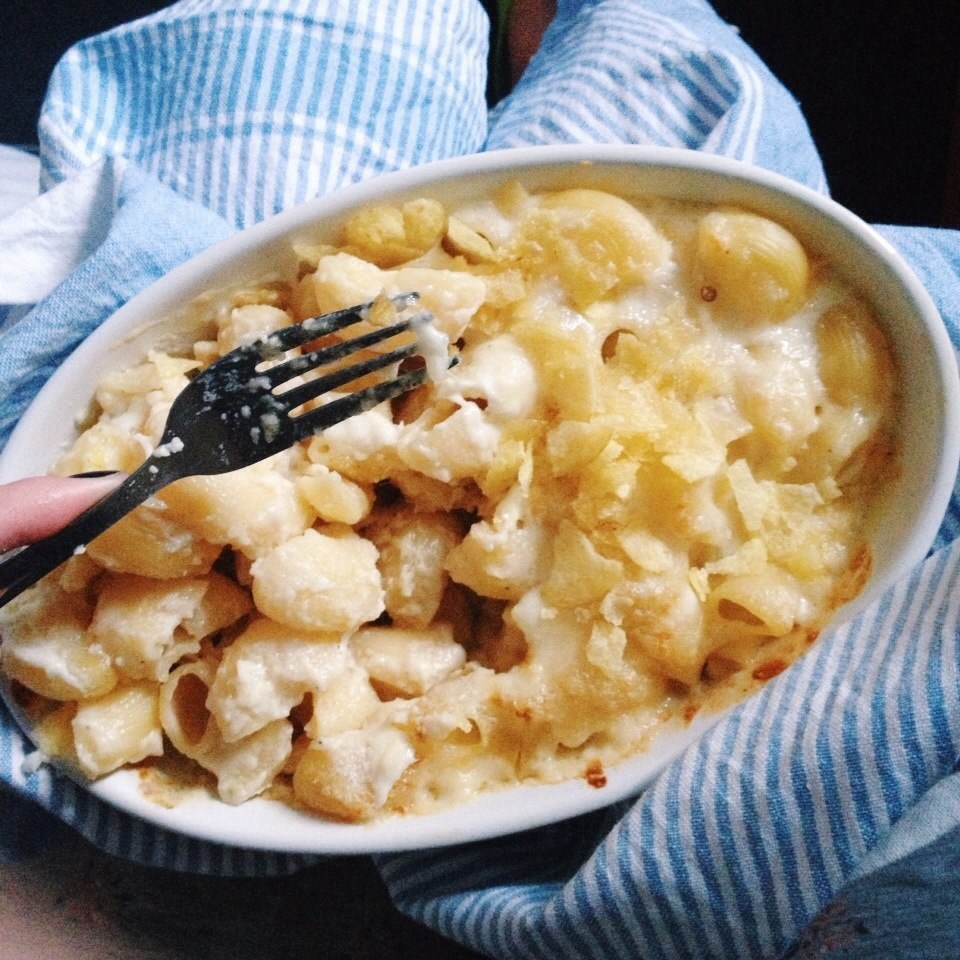 Mac and cheese (Макароны в сливочном соусе)