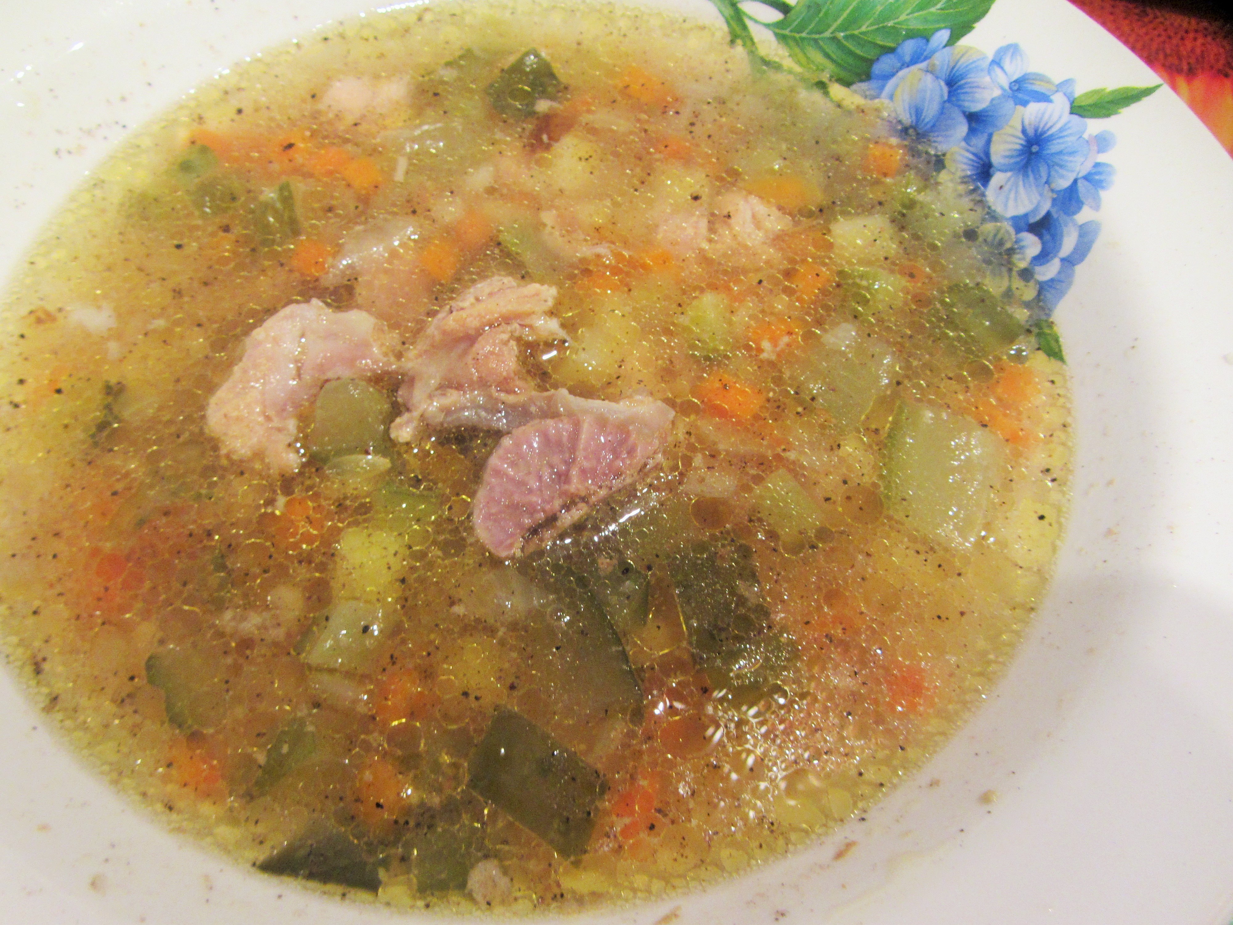 Как приготовить суп рассольник с курицей и перловкой