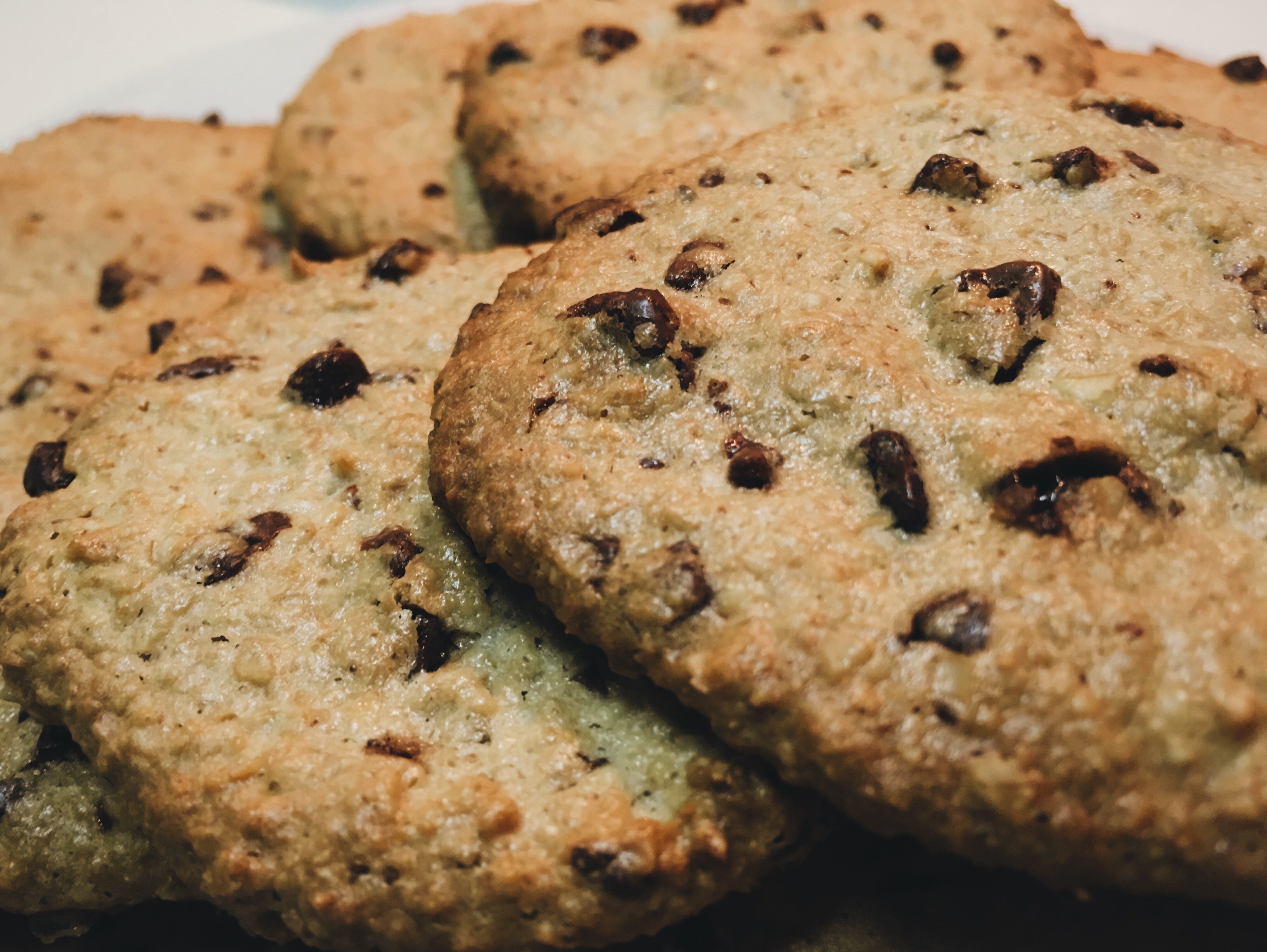 Печенье с кусочками шоколада – пошаговый рецепт приготовления с фото