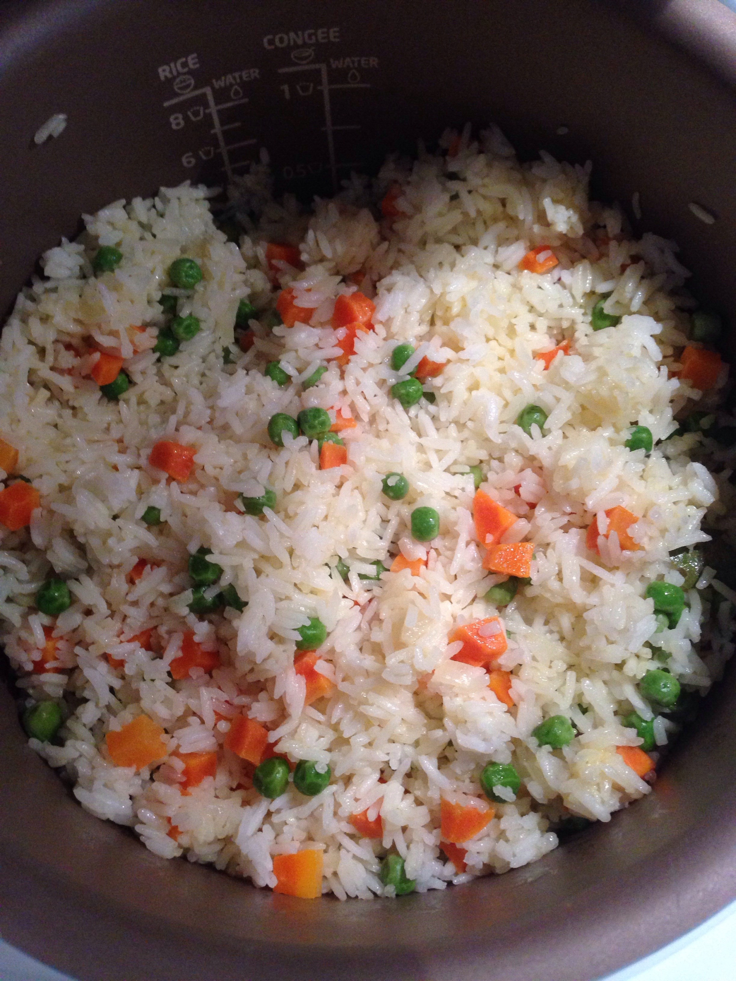 Рис детский с овощами