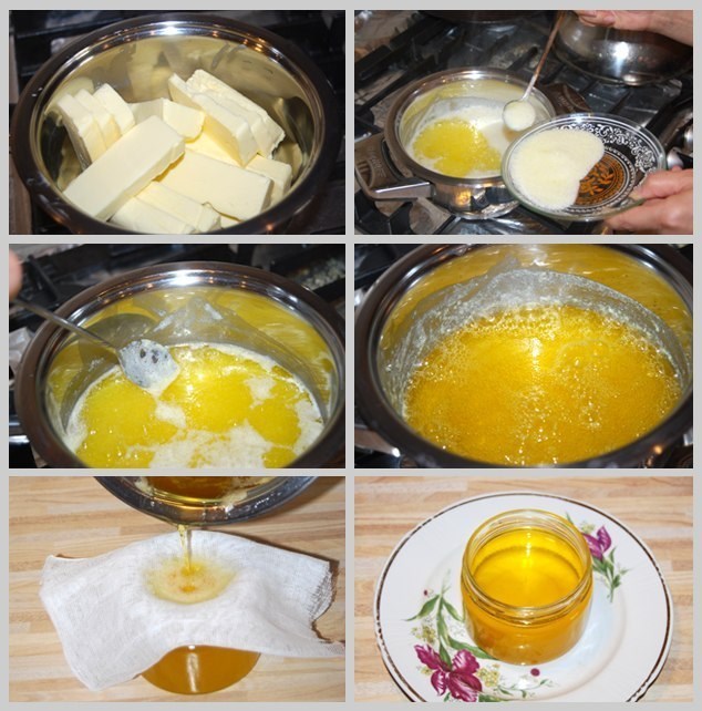 рецепт масла гхи в домашних условиях