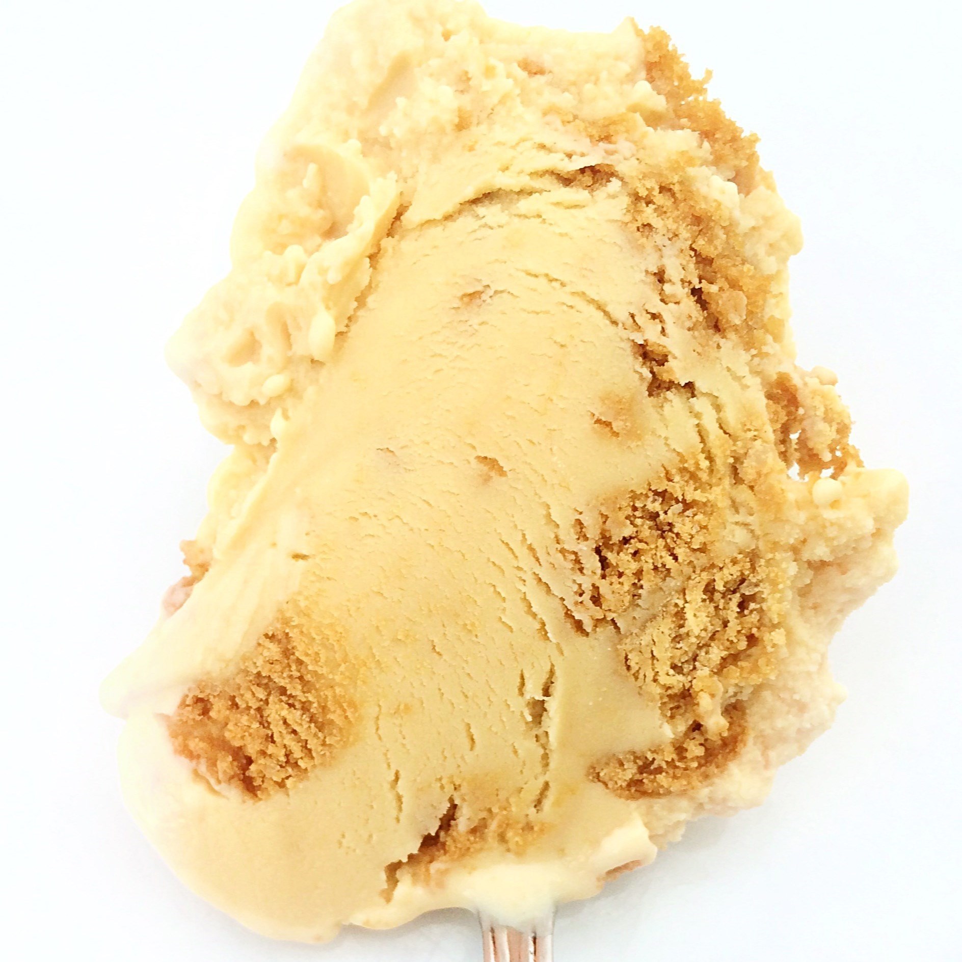 Карамельное мороженое с печеньем Biscoff