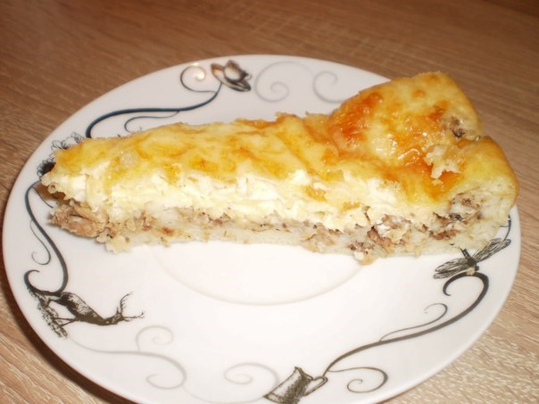 Пирог с рисом и сайрой, пошаговый рецепт на ккал, фото, ингредиенты - olga
