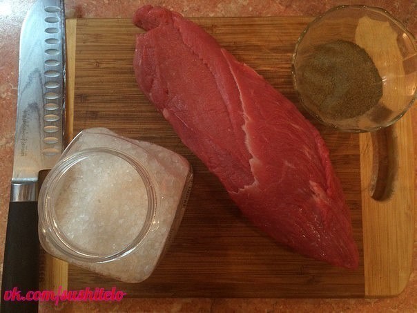 Пряное вяленое мясо