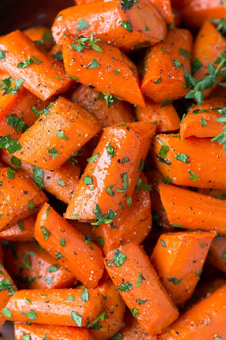 Запеченная морковь с соусом из йогурта и цедры лимона – Рецепты Kitchen Ceremony