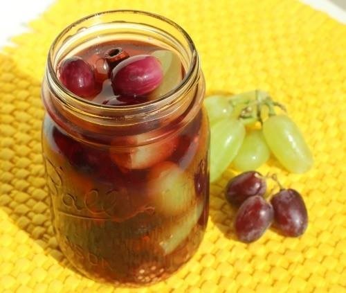 Виноград консервированный на зиму в домашних условиях (рецепты)