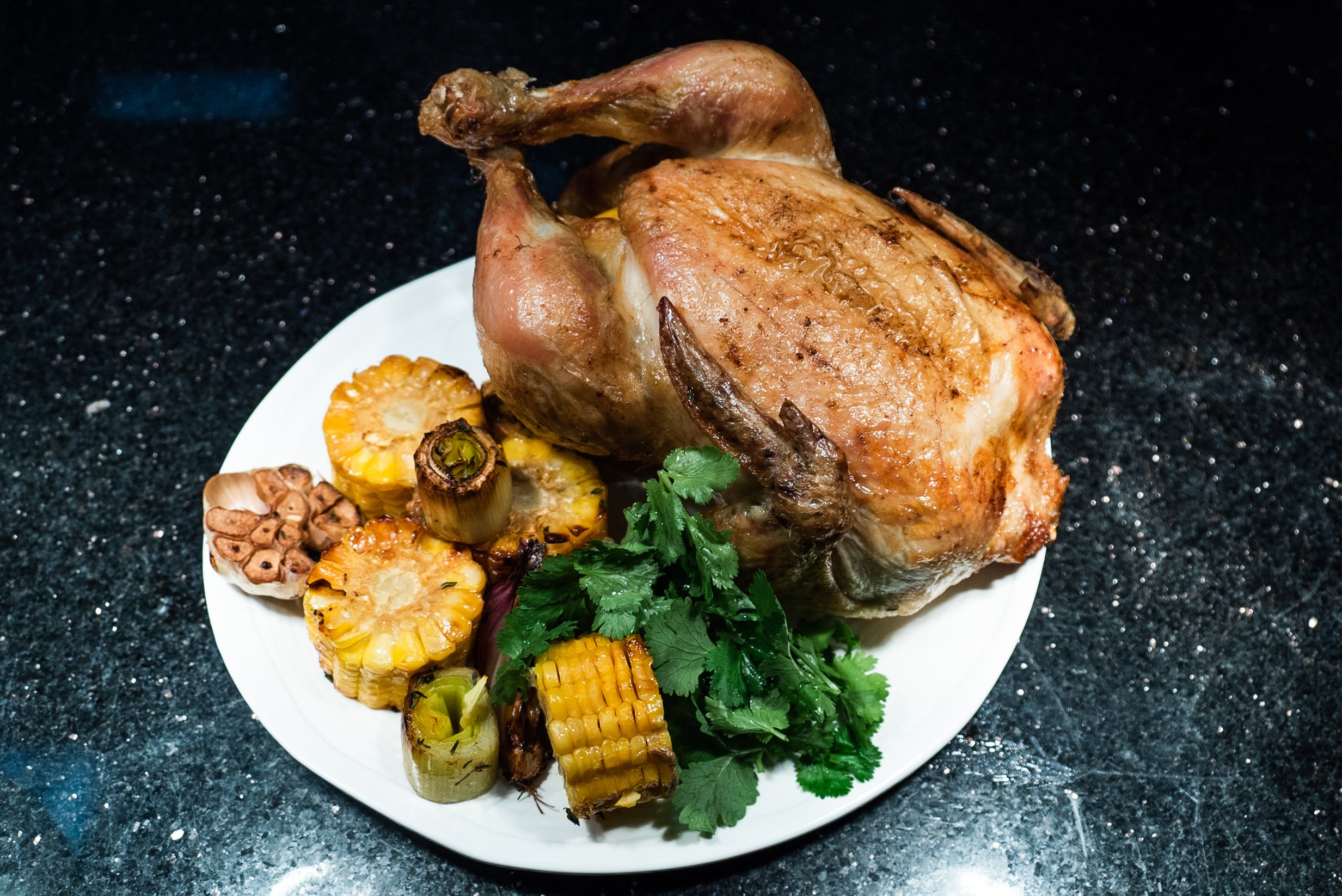 Курица, запеченная на соли - пошаговый рецепт с фото, ингредиенты, как приготовить