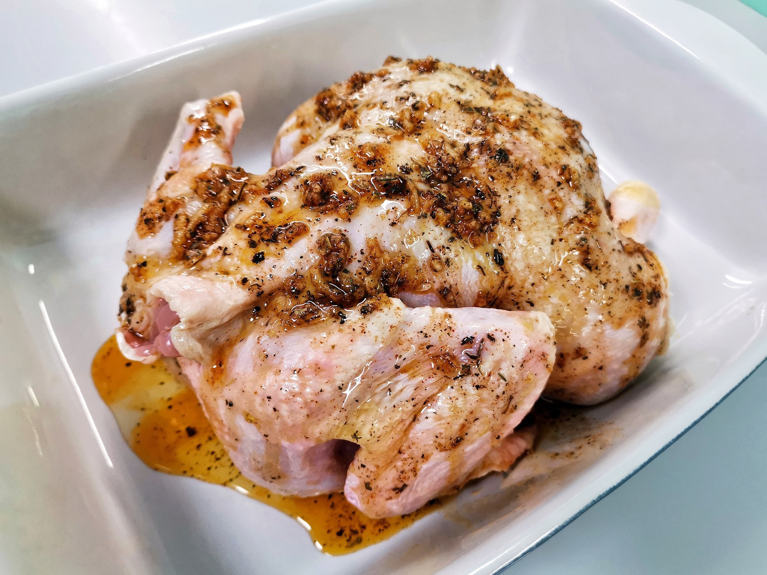 Идеальная курица запечённая в духовке - пошаговый рецепт с фото