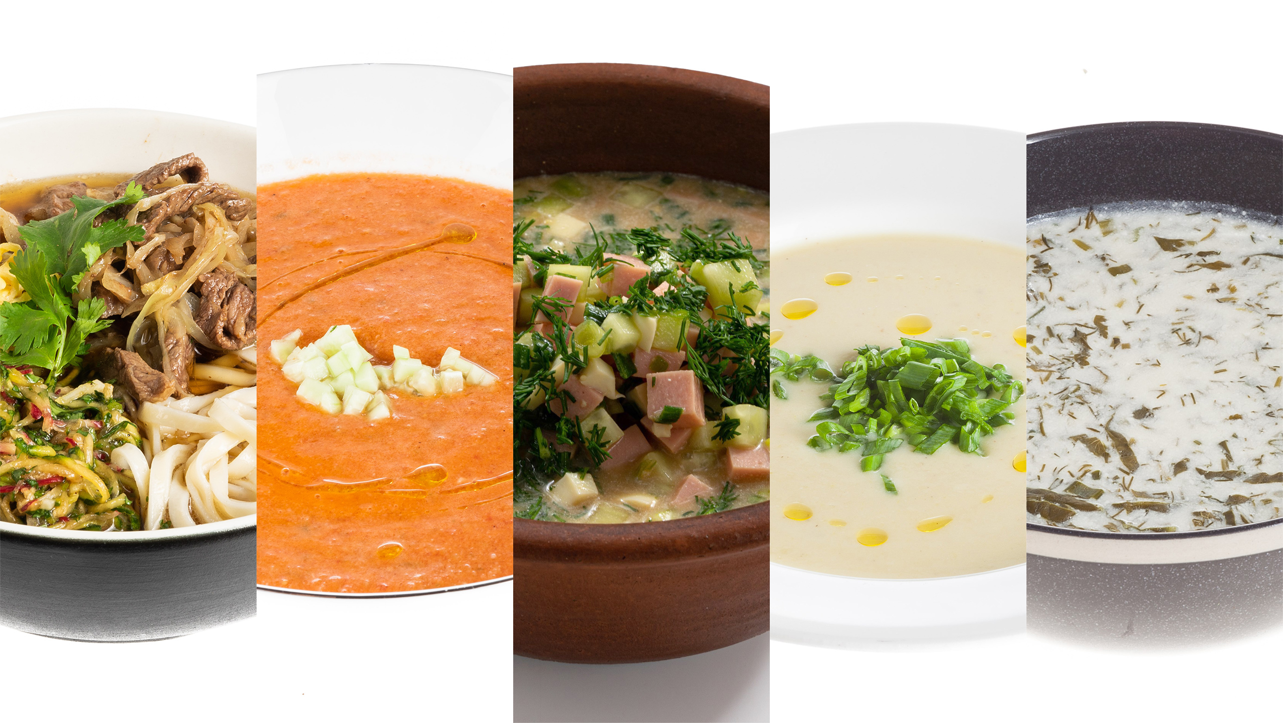 8 рецептов холодных супов