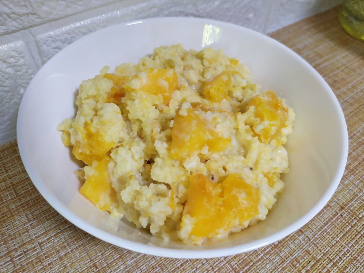 Пшенная каша с тыквой