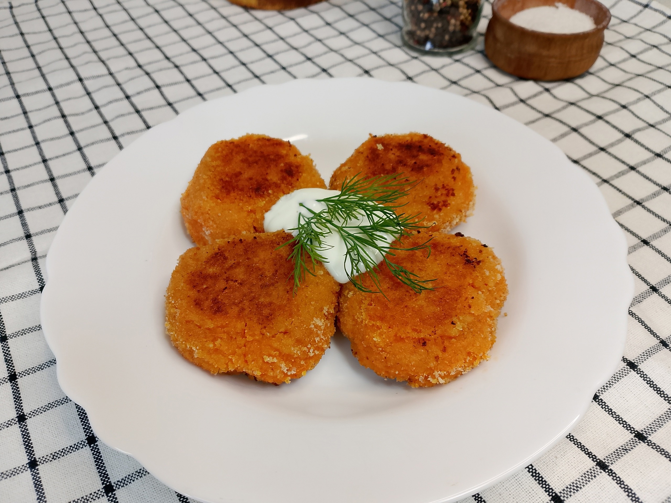 Морковные котлеты