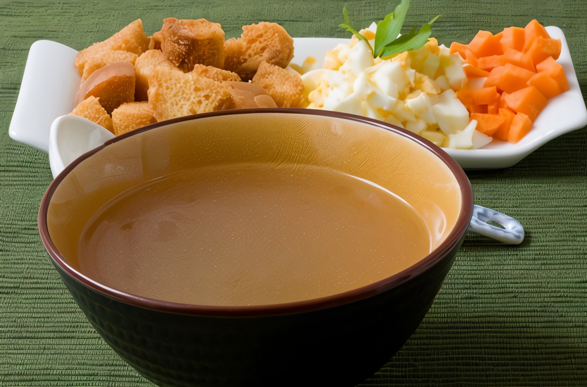 Мясной бульон быстрого приготовления