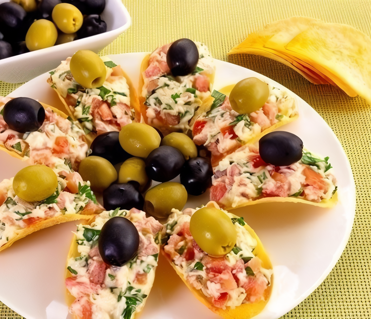 Сырная закуска на чипсах