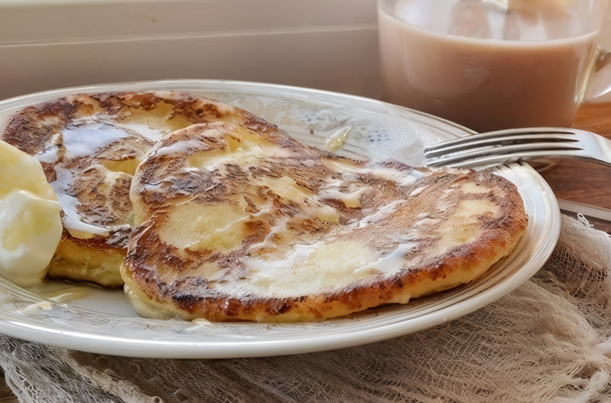 Сырники с бананом и творогом