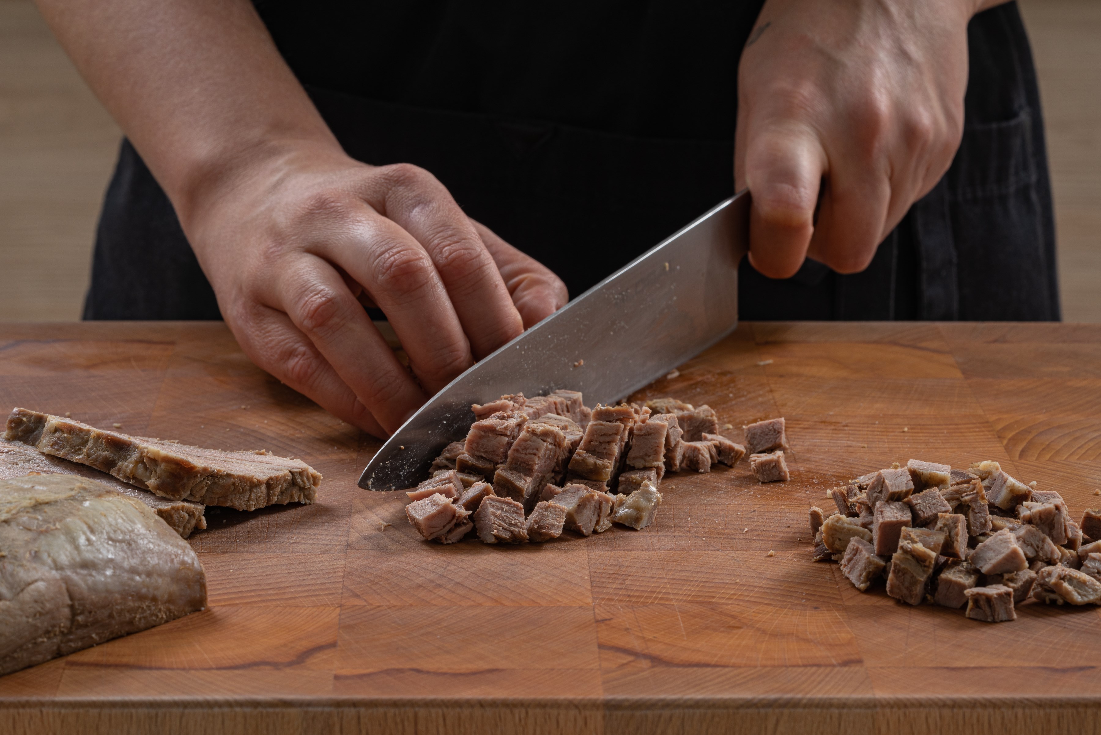 Классический оливье с мясом и яблоком, пошаговый рецепт с фотографиями –  Русская кухня: Салаты. «Еда»