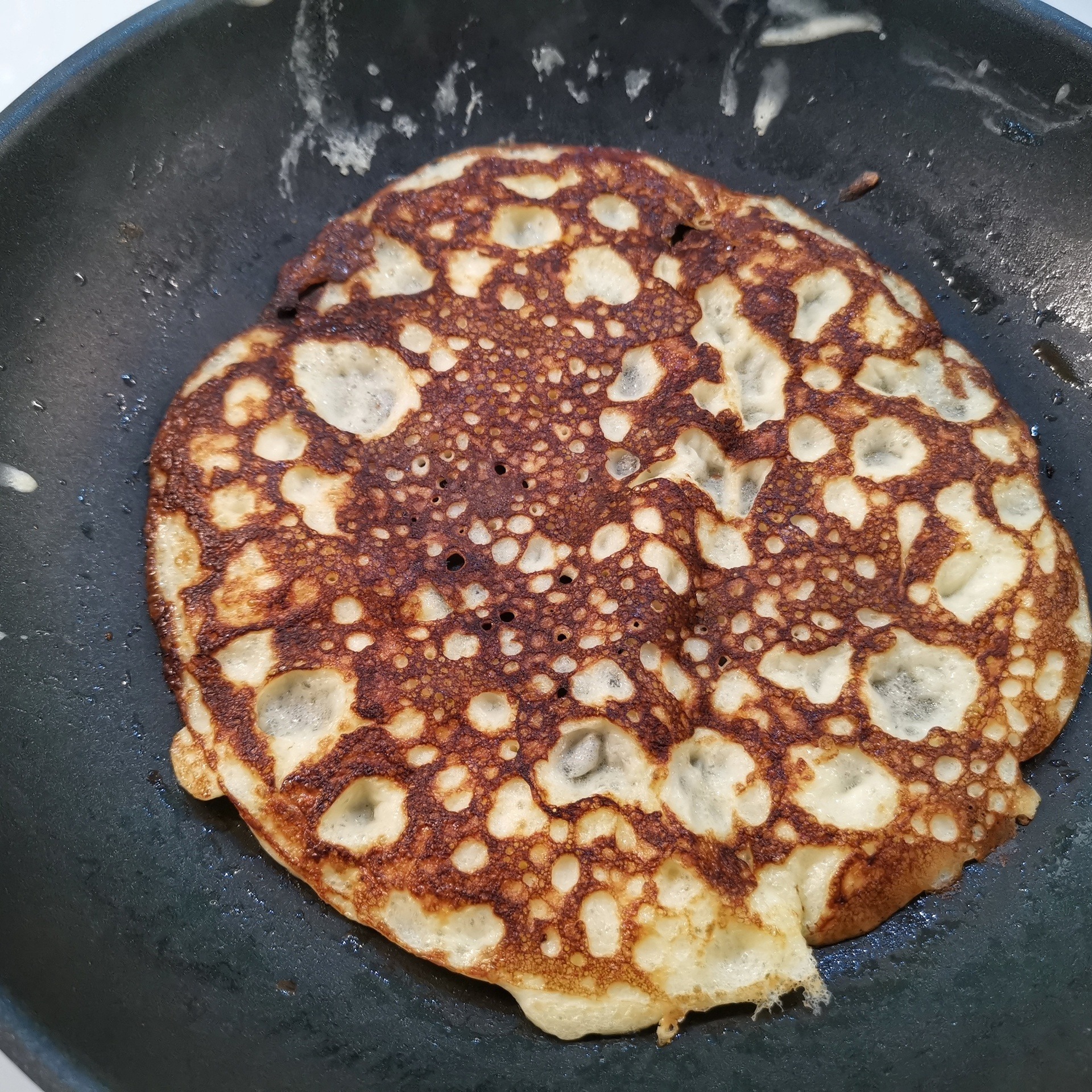 Блины по Дюкану из кукурузного крахмала