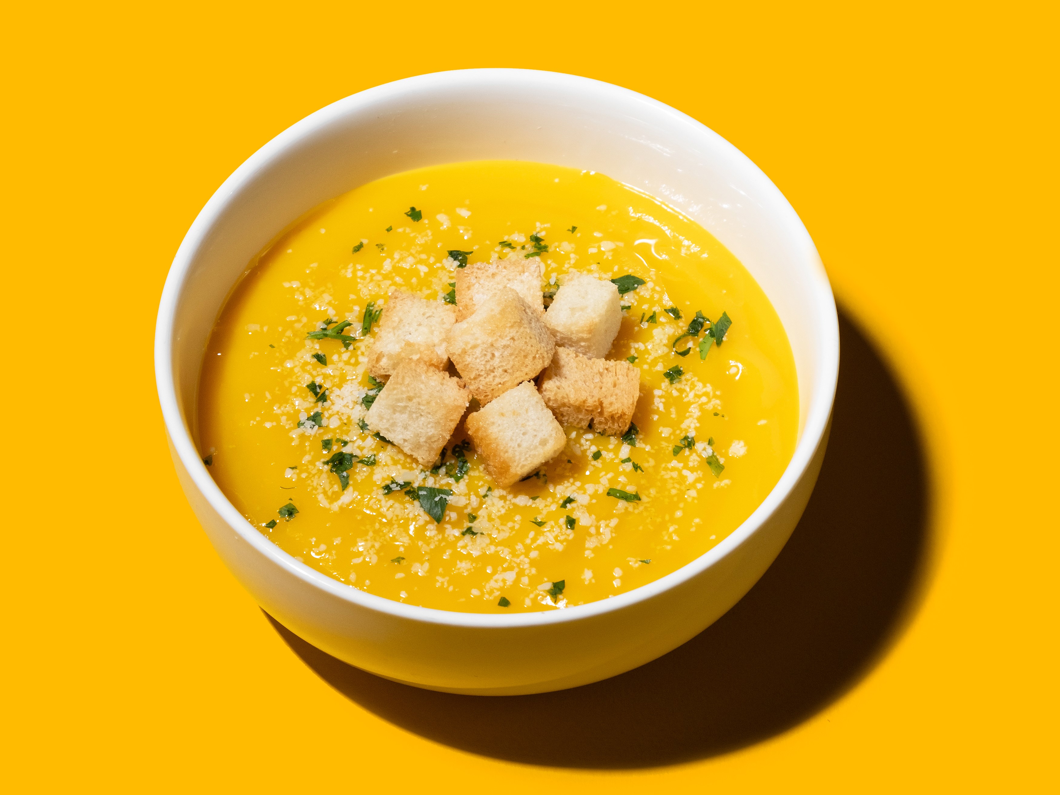 Рецепт тыквенного супа-пюре с курицей