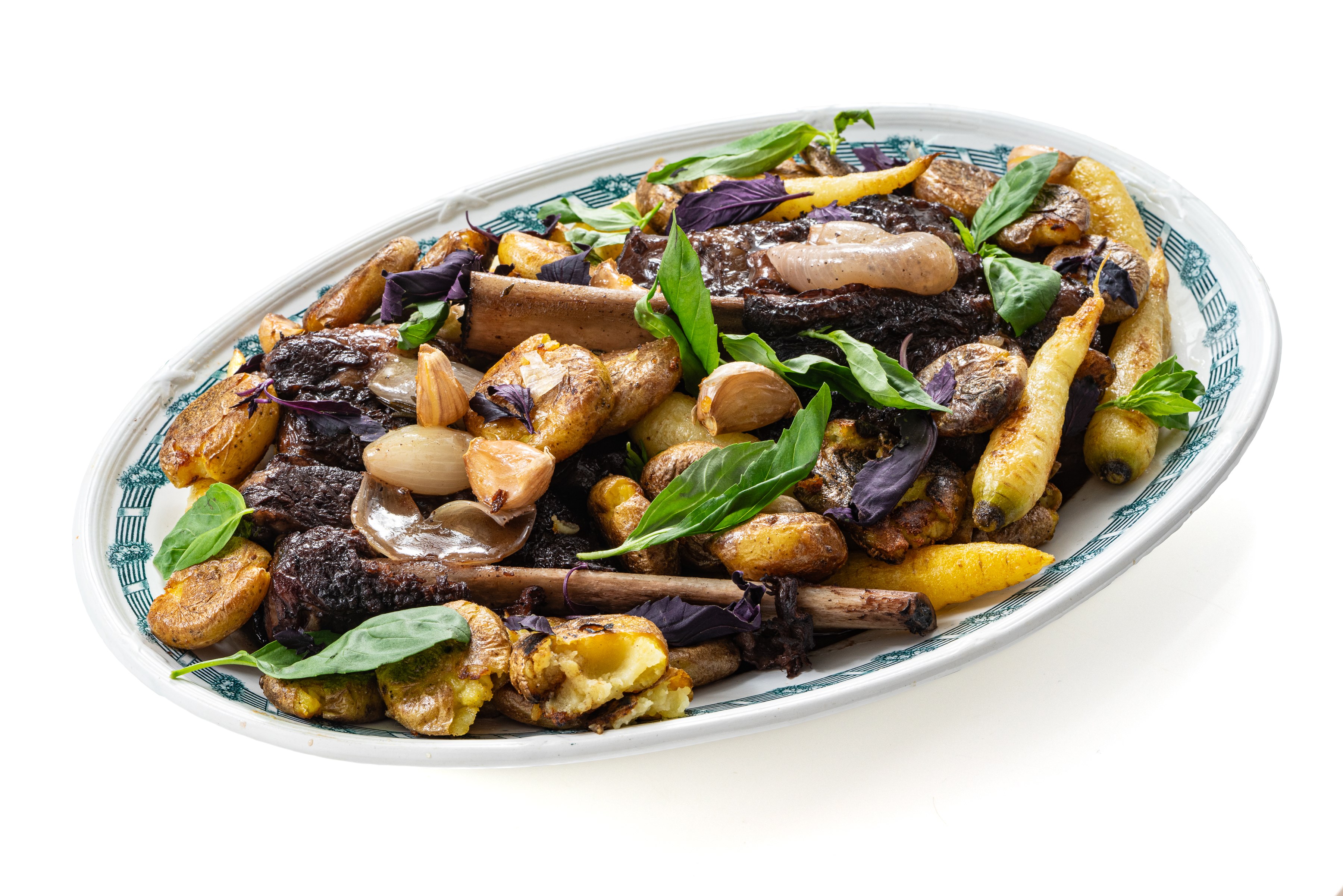 Бараньи ребрышки с картошкой в духовке в рукаве — рецепт с фото пошагово