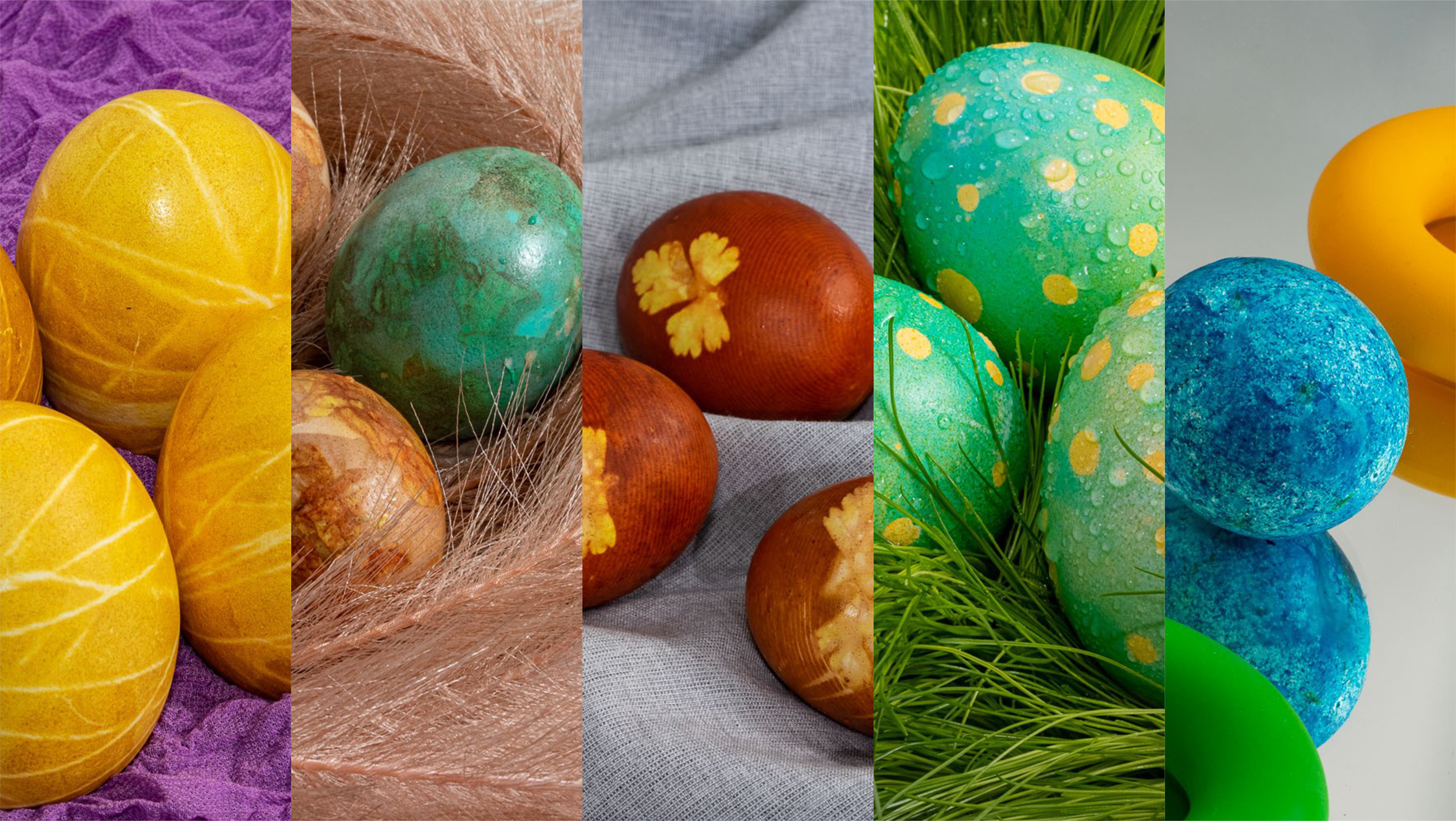 Как покрасить яйца на Пасху красиво