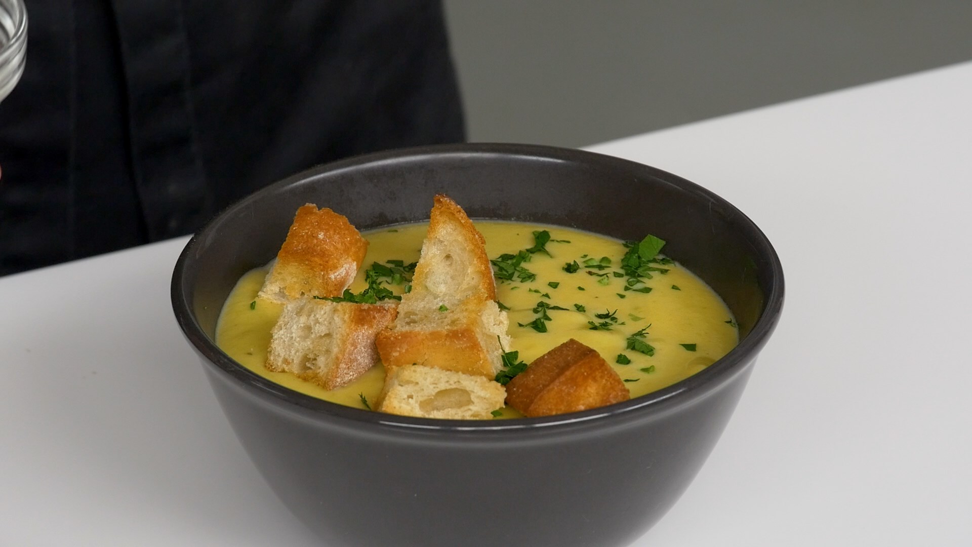 Классический суп-пюре из кабачков и картофеля
